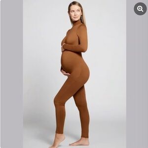 BUMPSUIT Penelope Toffee Long Sleeve Jumpsuit